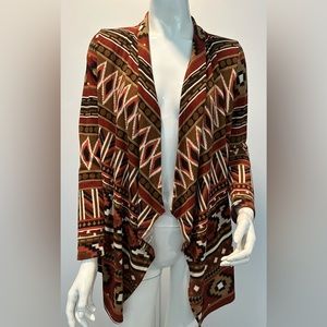 Tribal Print Cardigan